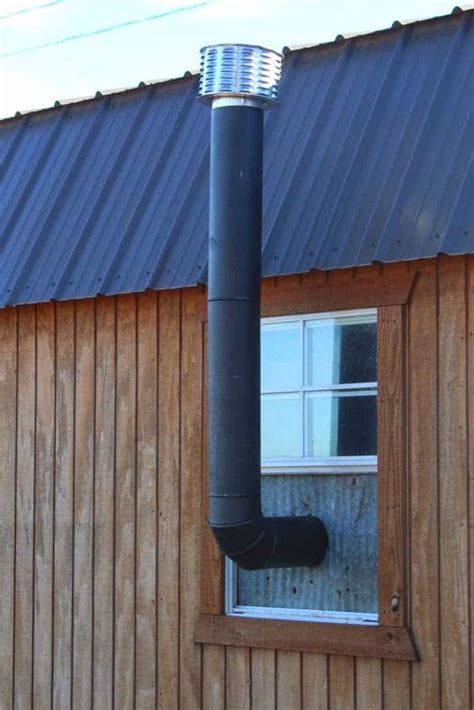 installing metal chimney on house|installing chimney for wood stove.